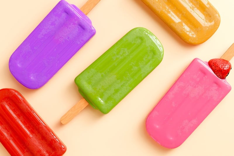 Glowing Pixie Popsicles